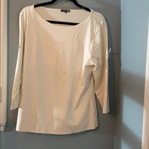 Judy P white long sleeved tee XL